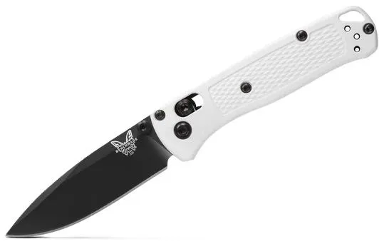 Benchmade Navaja Mini Bugout · Blanco