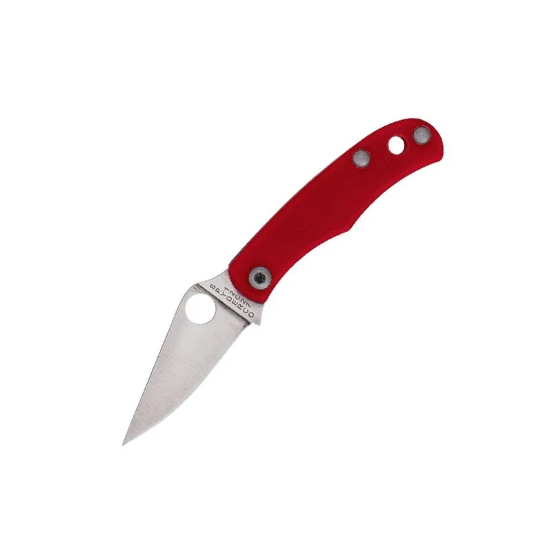 Spyderco Navaja Bug Slipit · Rojo