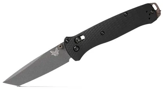 Benchmade Navaja Bailout Aluminio · Negro