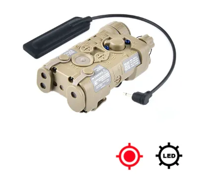 NGAL Red Laser with LED Light (Plastic Version) - Wadsn