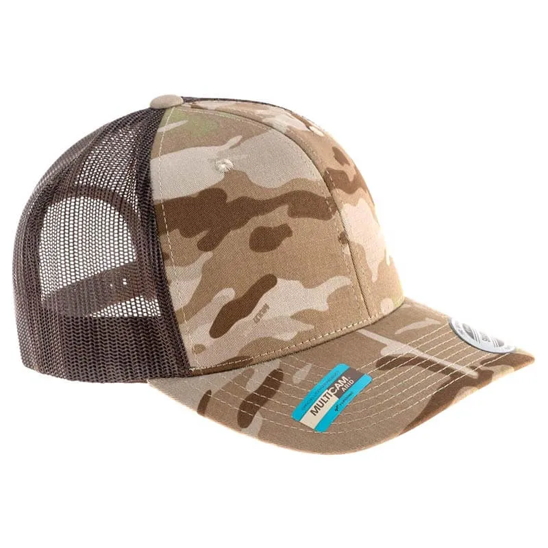 SNAPBACK Retro Trucker · Multicam Arid