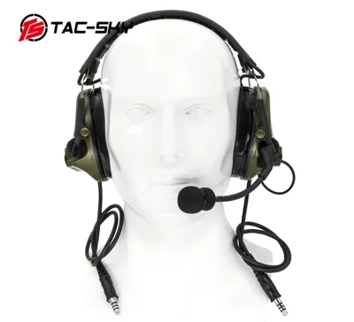 Comtac III Dual-Pass Headset (Silicone Ear Cushions) - Tac-Sky