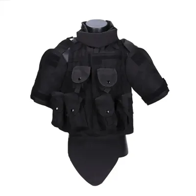 Tenue GIGN Complète - Gilet Pare-Balles + Sac Modulaire - BDU AIRSOFT