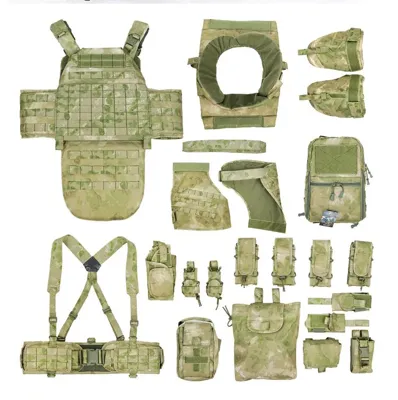 Gilet SOBR DCS - Ensemble Complet Forces Russes, A-Tacs FG Ou Étui Pistolet et Porte-Chargeurs - BDU AIRSOFT