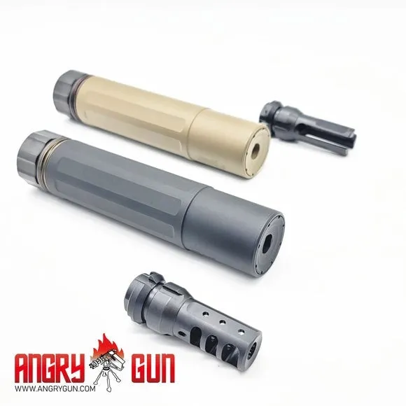 Angry Gun Dasm-S Tracer Suppressor · Tan / FDE