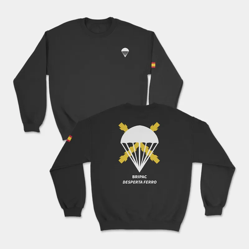 SERMILITAR Sudadera de la Bripac · Gris