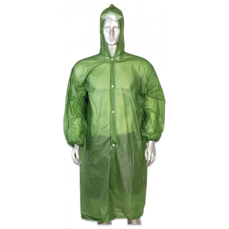 Barbaric Chubasquero Impermeable · Verde / OD