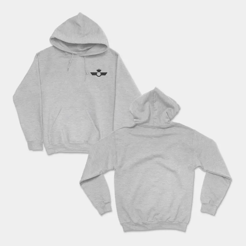 SERMILITAR Sudadera Ejército del Aire · Gris