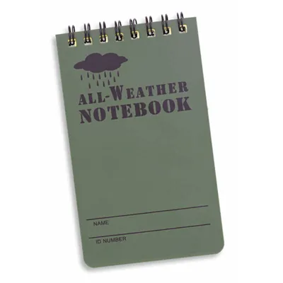 Libreta Impermeable Waterproof Pequeña - BARBARIC