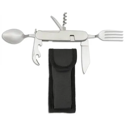 Navaja Multiusos Acero Inox 7cm para Camping - Albainox