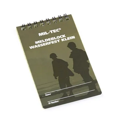Libreta Impermeable Waterproof Small Message Book - Mil-Tec