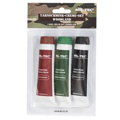 Pintura Facial Táctica 3 Colores - MIL-TEC