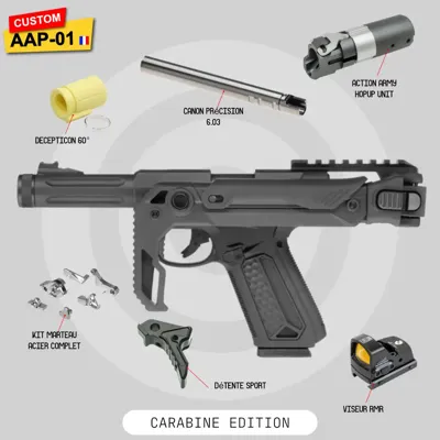 AAP-01 Custom "Sleeper Plus" | Édition Carbine - BDU AIRSOFT