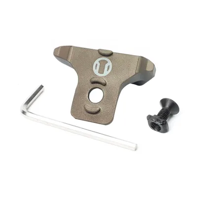 QTR Hand Stop with Logo - Metal