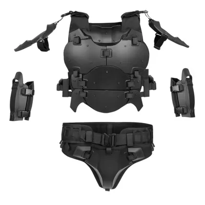 Armure Tactique - Plastron, Épaulières, Coudières et Ceinture - BDU AIRSOFT
