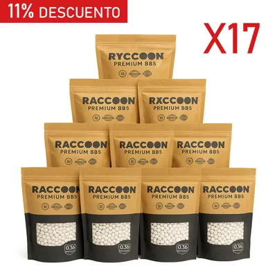 Lote Infinity: 17 Bolsas Premium 0.36g (1/2 kg)