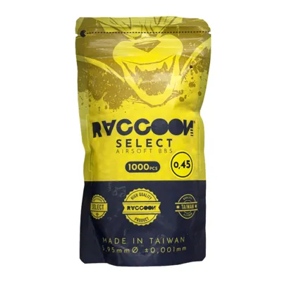 Bolas 0.45g Select 1000 BBs - RACCOON
