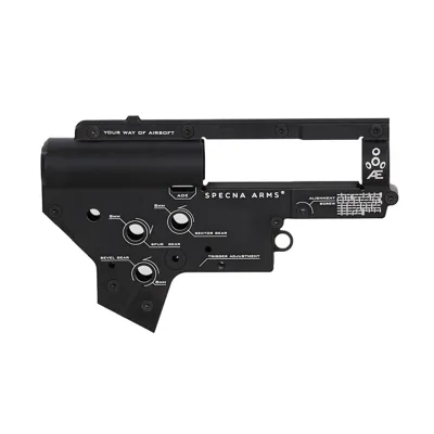 Gearbox ver.2 8mm Especna Arms Aluminio CNC