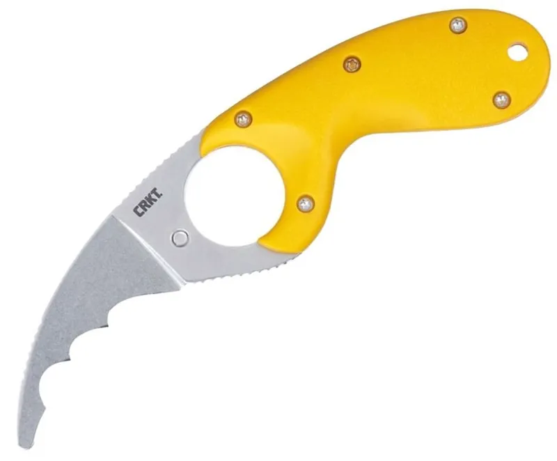 CRKT Cuchillo Bear Claw · Amarillo