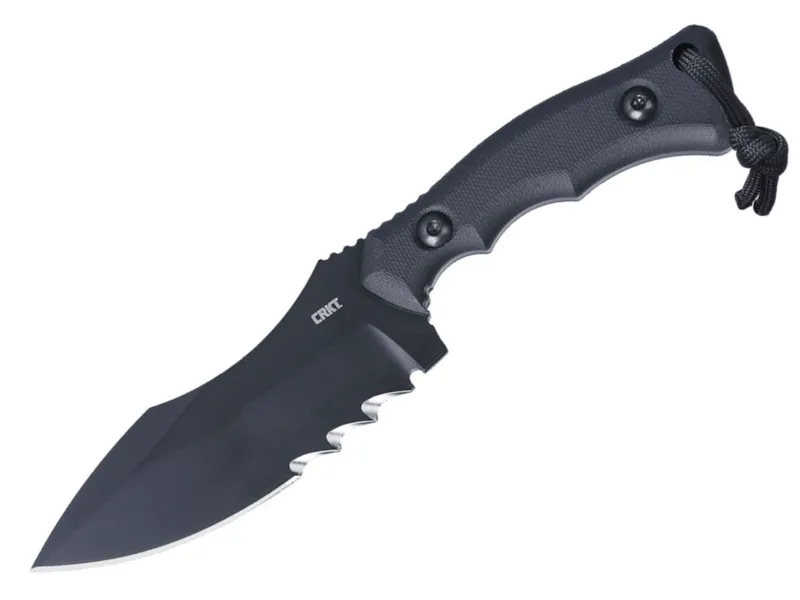 CRKT Cuchillo Bugsy Serrated · Negro