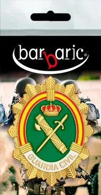Placa Identificación Barbaric Guardia Civil - Barbaric Force
