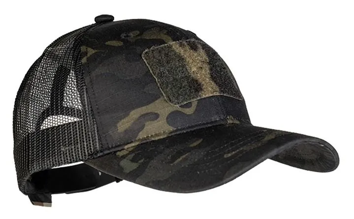 MilTec Trucker · Multicam Black