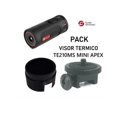 TE210MS Mini Apex Visor Térmico Guide + Protector + RIS