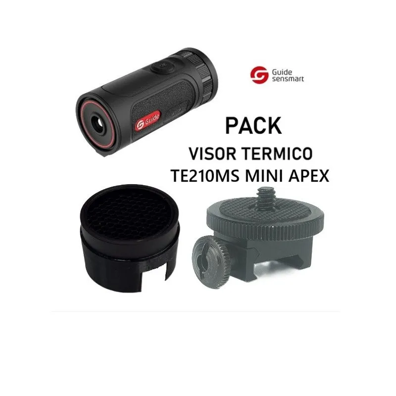 TE210MS Mini Apex Visor Térmico Guide + Protector + RIS