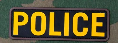 Parche de Goma Police - MSM