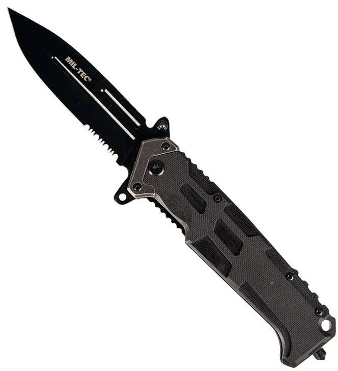 MilTec Navaja Assault · Negro