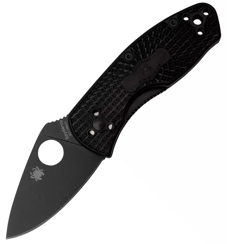Spyderco Navaja Ambitious · Negro
