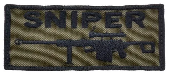 La patcheria Textil Sniper · Verde / OD