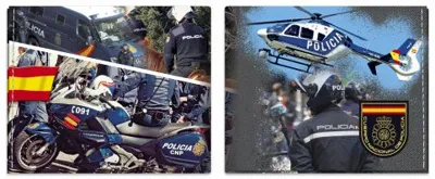 Cartera Policía CNP - Barbaric Force