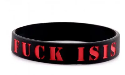 Pulsera FUCK ISIS - La Patcheria