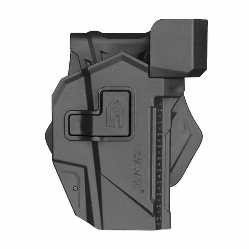 Amomax Pistolera Rigida Glock con Punto Rojo Rot 360 · Negro