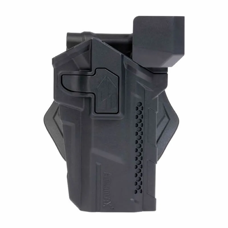 Amomax Pistolera Rigida Hi-Capa 5.1 con Punto Rojo Rot 360 · Negro