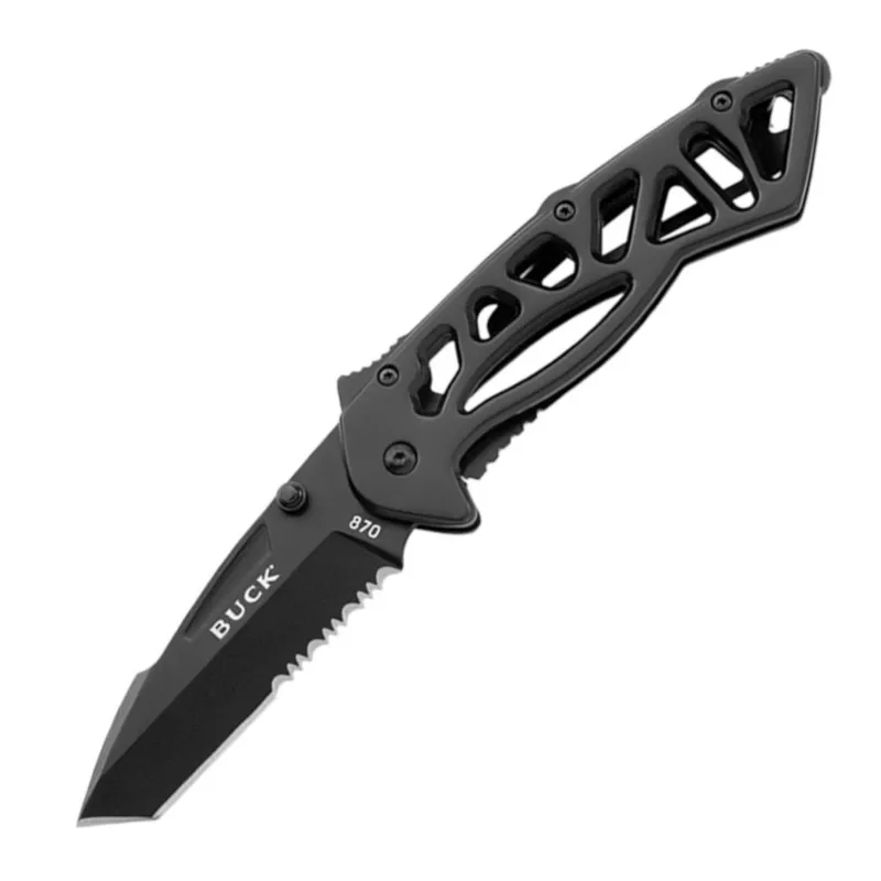 Buck Navaja Bones · Negro