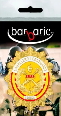 Placa Identificación Barbaric Legión - Barbaric Force
