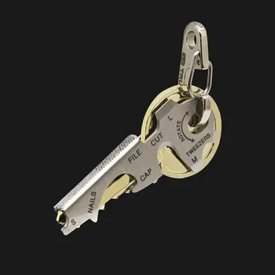 Llavero Keytool 8 Funciones - TRUE-UTILITY