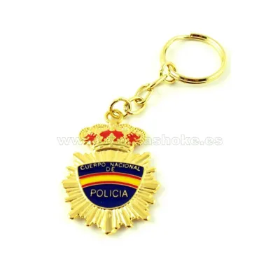 Llavero Policía Nacional Emblema - SHOKE
