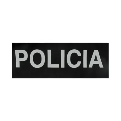 Reflectante con Texto Policía - SHOKE