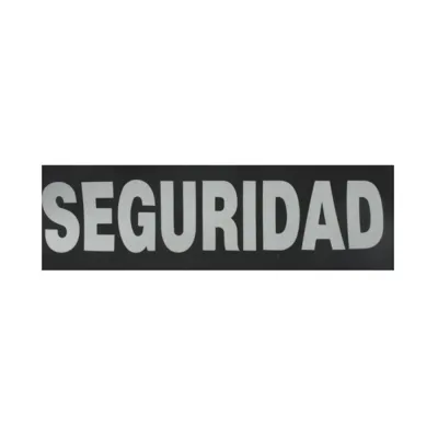 Parche con Texto Reflectante Seguridad - SHOKE