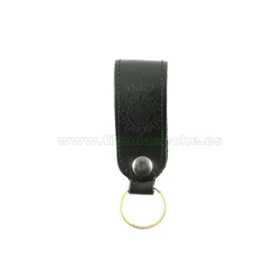 Llavero de Piel Grabado CNP - SHOKE