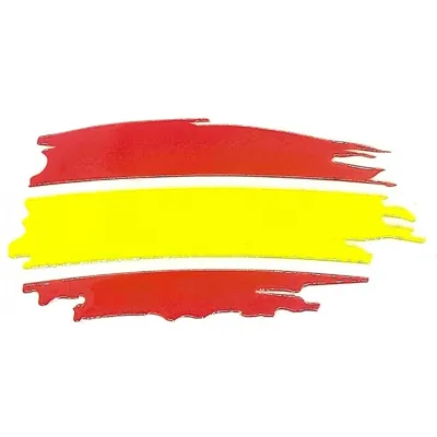 Pegatina Trazos Bandera de España - SHOKE
