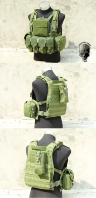 RRV Plate Carrier Set W MLCS Back Panel (Oliver ) OLD School