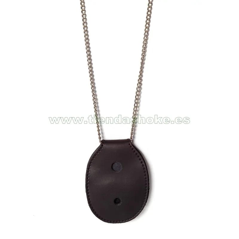 SHOKE Portaplaca de Cuero para Cinturon / Cuello