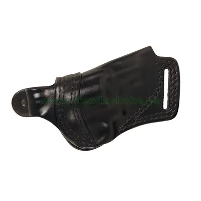 Riñonera Horizontal de Cuero Moldeada para Revolver - VEGA