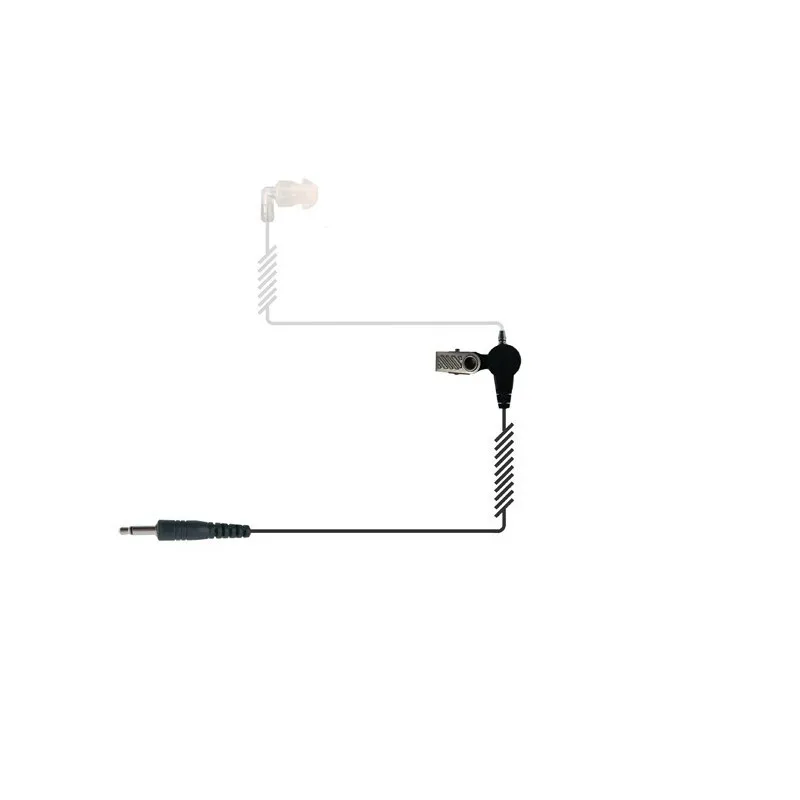 JETFON Auricular 3,5mm Transparente