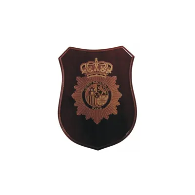 Metopa Escudo CNP Grabado a Laser - SHOKE