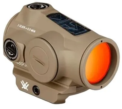 Vortex Punto Rojo Crossfire II Solar 2 MOA · Tan / FDE